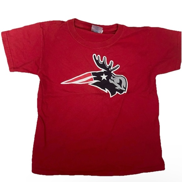 Youth Patriots Moose Short Sleeve T Shirt Size Small - Picture 1 of 3